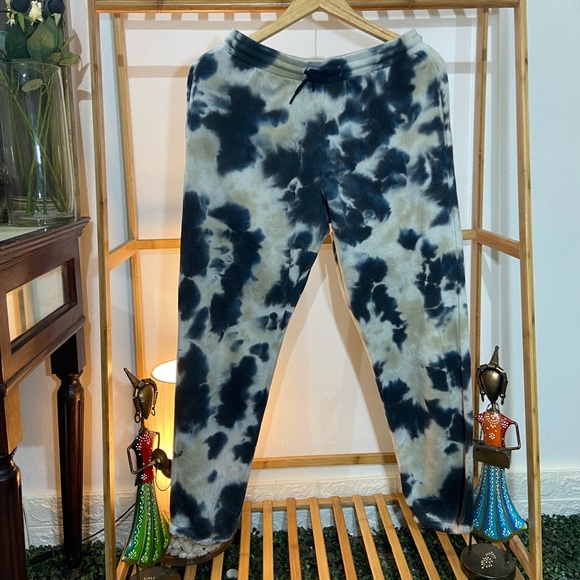 THE DROP Multi Tie Dye Fleece Drawstring Sweatpants Jogger’s. Size-S - Picture 5 of 9